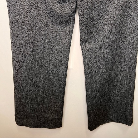 Express Grey Black Flare Leg Trouser Pants Size 8 - Picture 9 of 16